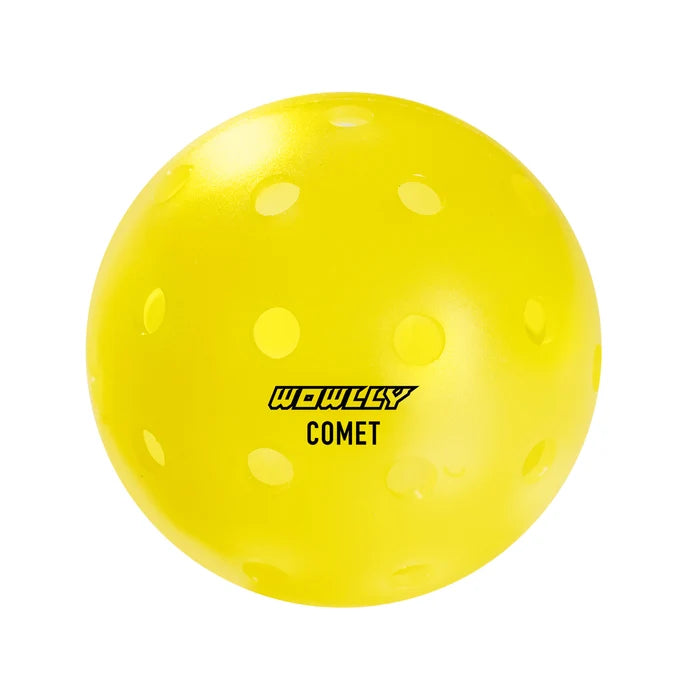Wowlly Pickleball Balls for outdoor- Set of 3 balls (40 holes)