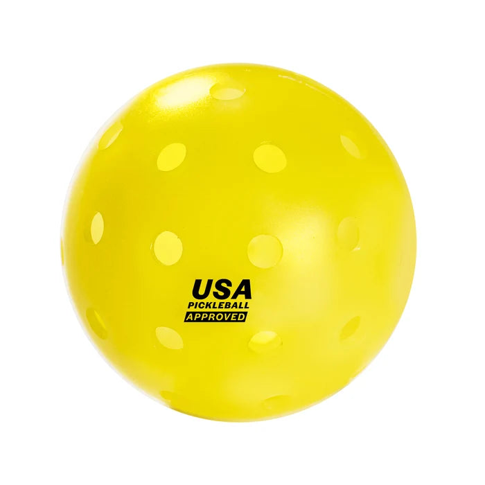 Wowlly Pickleball Balls for outdoor- Set of 3 balls (40 holes)